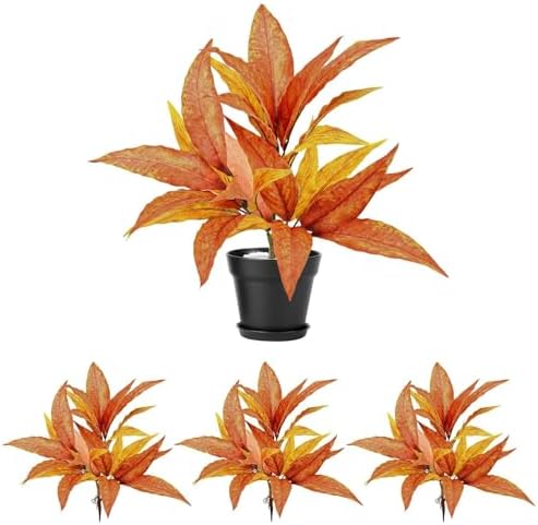 4Pcs Fake Plants for Outdoors