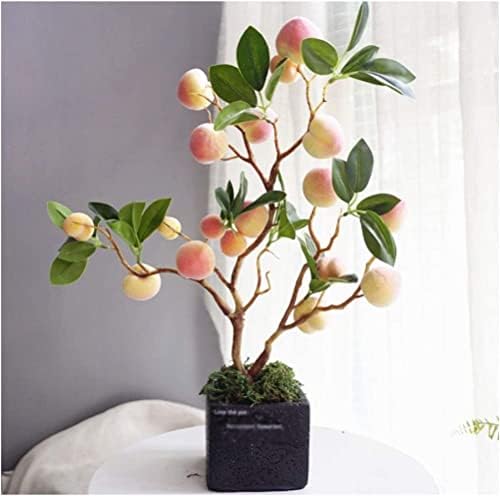 Artificial Tree Fresh Green Living Room Decoration Fake Peach Tree