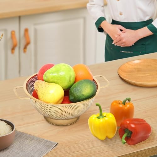 3-Quart Essential Stainless Steel Kitchen Colander