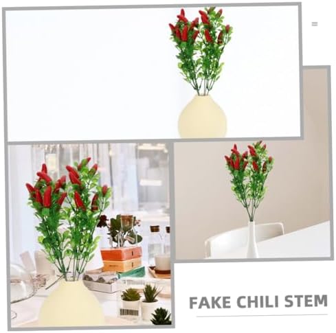 6-Piece Faux Pepper Stem Set