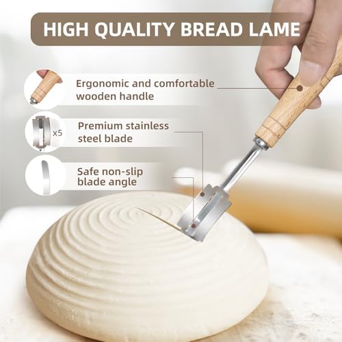 Perfect Bread Proofing Baskets with Linen Liner Hand-Woven Rattan More