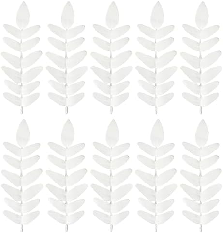 Faux Silk Greenery Leaves Realistic Fake