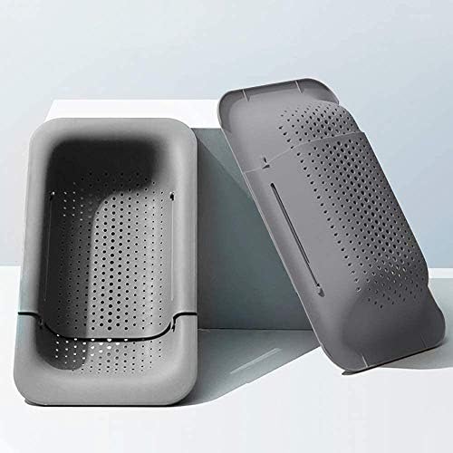 Collapsible Sink Candler Strainer Basket Extendable Plastic for Kitchen Use