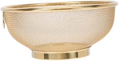 Multifunctional Mesh Strainer for Fruit Washing and Drying