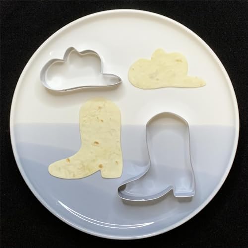Cowboy Cowgirl Cookie Cutter Set - Fun for Baking or Parties
