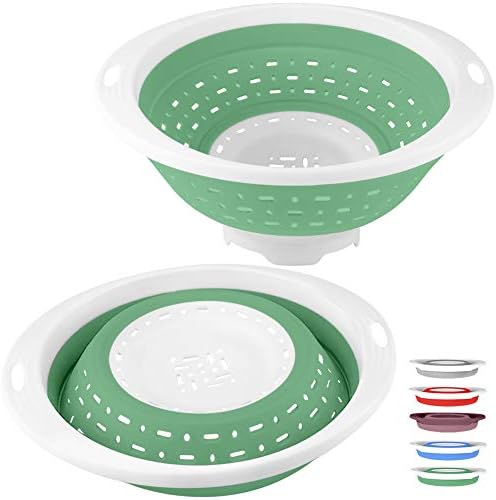 BPA-Free Collapsible Colander for Kitchen Use
