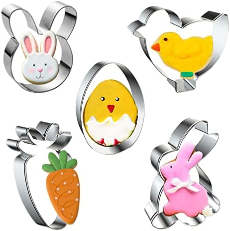 Hygge Easter Themed Cookie Cutters Set