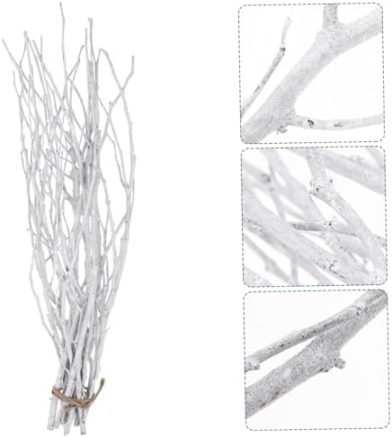 STOBAZA 10-Piece Natural White Branches for Vase Twigs and Craft Project
