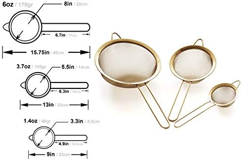 Multi-Purpose Kitchen Strainer Set