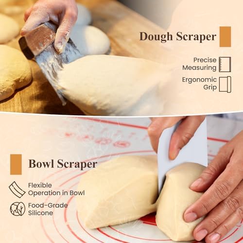 GOKALL Banneton Sourdough Proofing Basket Set 9 Round 10 Oval