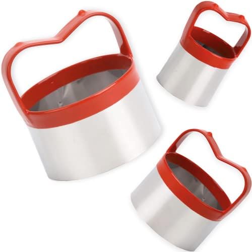 ROCKSTAR COOKIES - 3Pcs Round Cookie Cutters Set