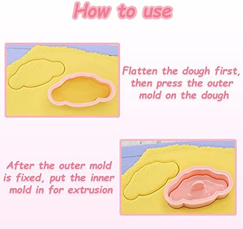 8-Piece Mini Cartoon Cookie Cutters for Baking