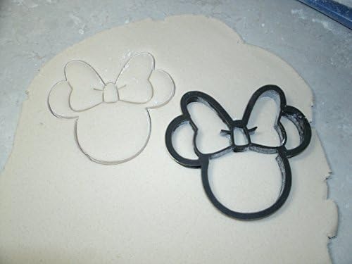 Minnie Mouse Her Bow Cookie Cutters Made in USA with 3D printing