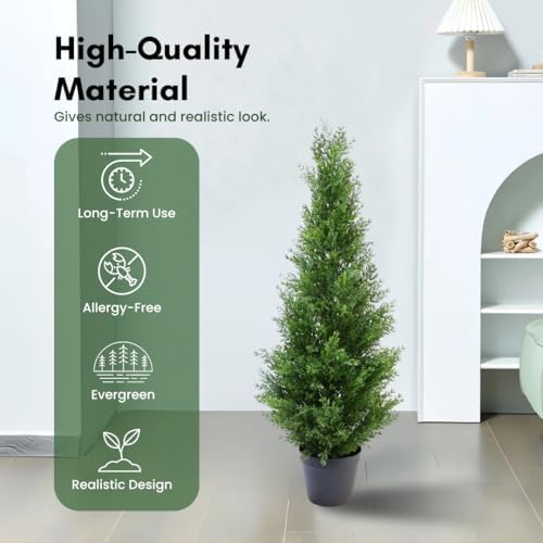 Beautiful Realistic 3-Foot Cedar Tree