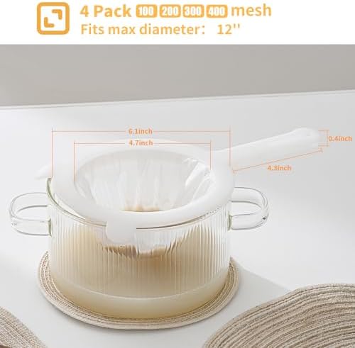 Essential Ultra-Fine Mesh Strainer Set for Kitchen Home Use