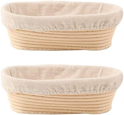 Sourdough Bread Proofing Basket Set