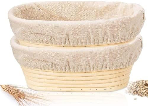 Banneton 2-Pack Bread Proofing Basket Proven Convenience Quality