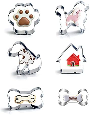 Delightful Dog Shaped Cookie Cutters