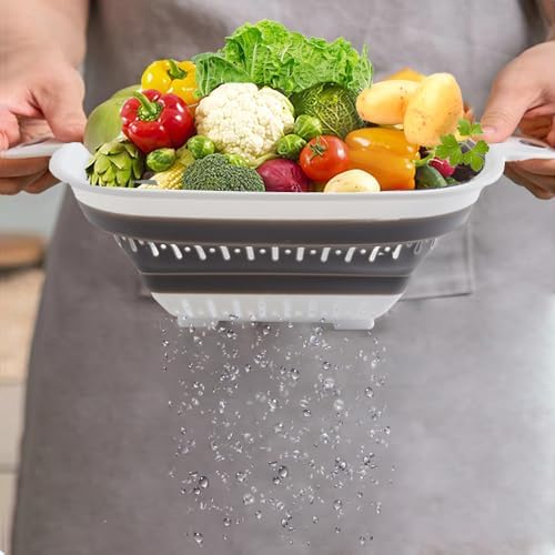 Collapsible Silicone Colander Set