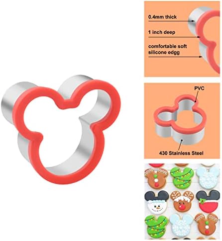 Mickey Mouse SB Cookie Cutter Metal Design for Baking Durable and Cute