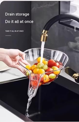 2PCS Multi-functional Drain Basket Kitchen Tool