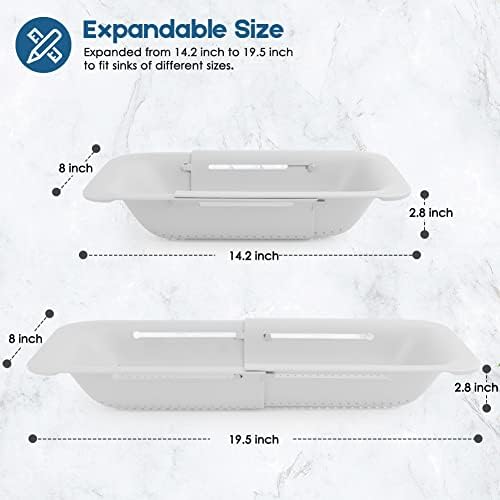 Collapsible Colander for Easy Dringing - Expandable Durable