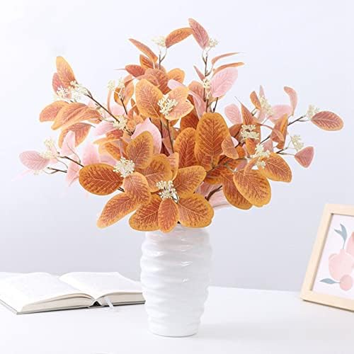 Small Bulk artificial eucalyptus gram plant stems for Wedding Home Arrangements
