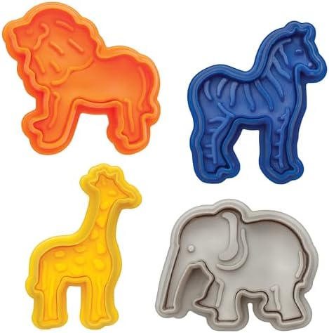 Animal Cracker Cookie Cutters Set