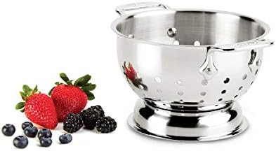 All-Clad Colander Stainless Steel 15 Quart Food Strainer with Handle