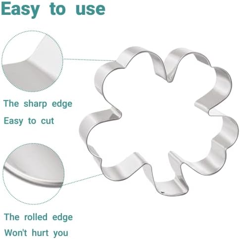 Sturdy Reliable and Durable Four Leaf Clover Cookie Cutters