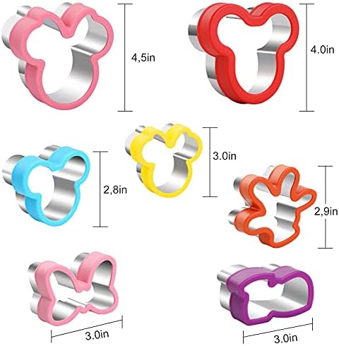 7-Piece Cookie Cutter Set - Fun Shapes for Kids Adults