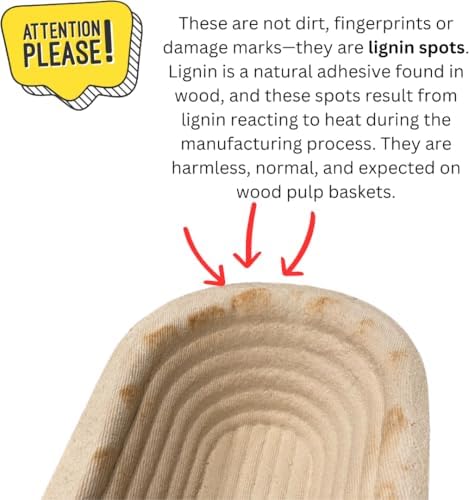 Perfect for Artisan Bread - Multifunctional Sourdough Proofing Basket