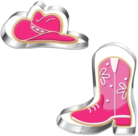 Cowboy Cowgirl Cookie Cutter Set - Fun for Baking or Parties