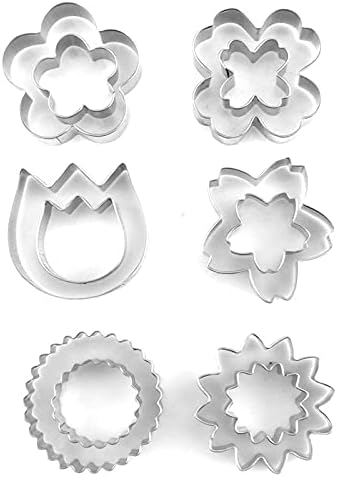 Floral Cookie Cutters Set