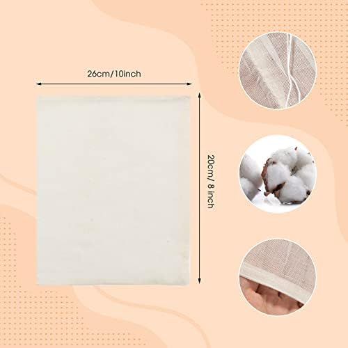 Gootrade 12-Piece Soup Bag Set Reusable Safe Kitchen Tool