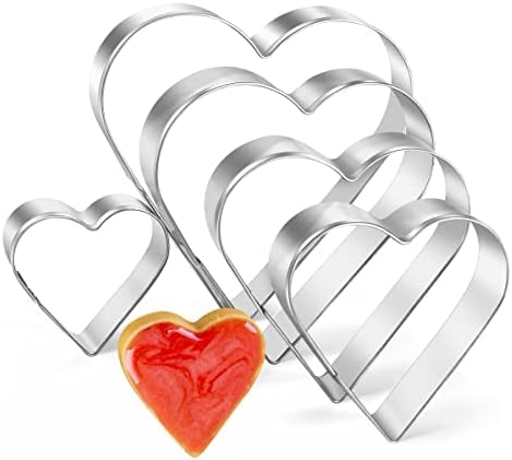 Perfect for Kids Heart Cookie Cutter Set FamilyCraft Lovers