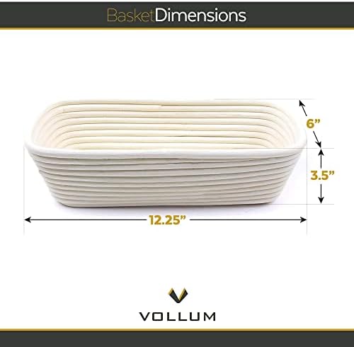 Perfectly Crispy Bread Banneton Basket