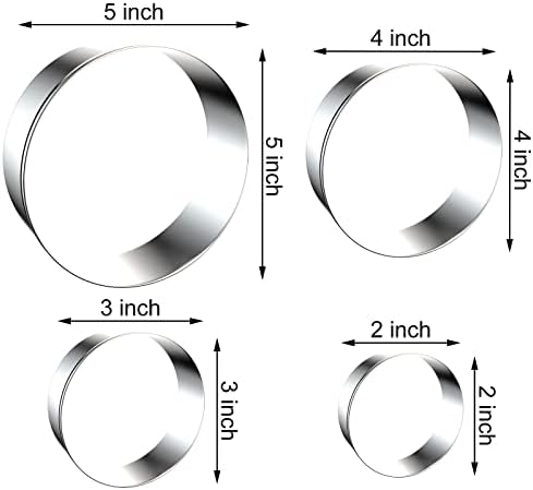 Bisque Cookie Cutters Set Unique Sizes Stainless Steel