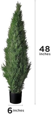 Faux Cedar Tree Door Decor Set of 2