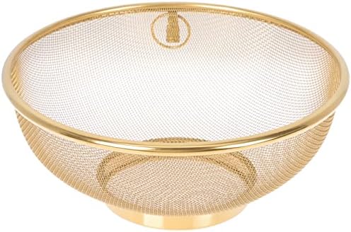 Mikinona 2-Piece Stainless Steel Fine Mesh Strainer Bowl Set