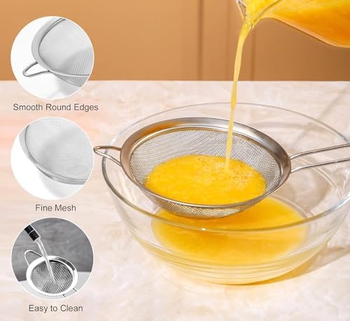 Triple Culinary Strainer Set