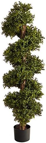 46in Boxwood Spiral Topiary Artificial Tree