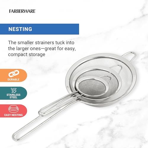Farberware Professional Set 3 Strainers