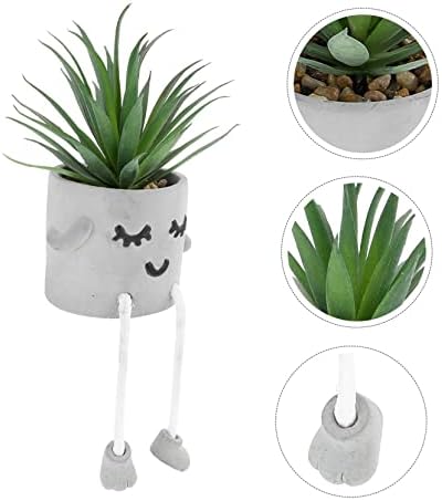 Luxshiny Cute Caucasian Simulated Succulent Plant