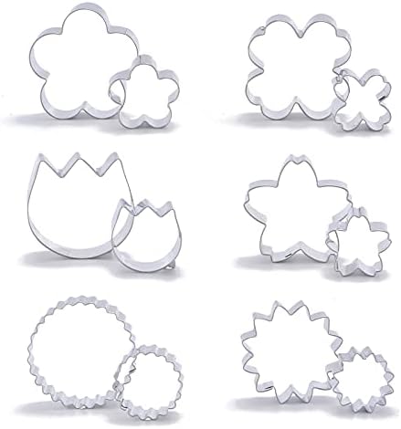Floral Cookie Cutters Set