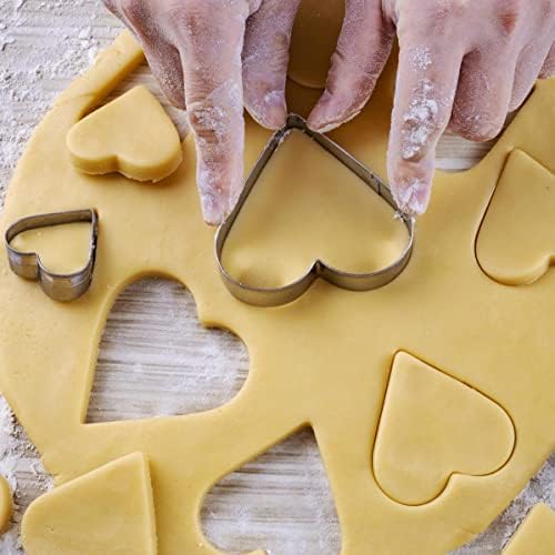 Perfect for Kids Heart Cookie Cutter Set FamilyCraft Lovers