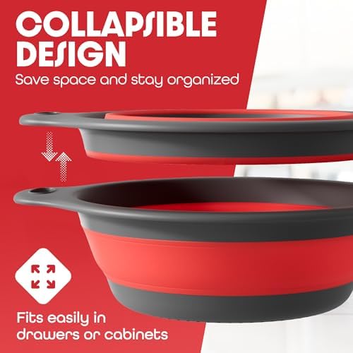 Gevoli Strainer with Self-Draining Base 5QT