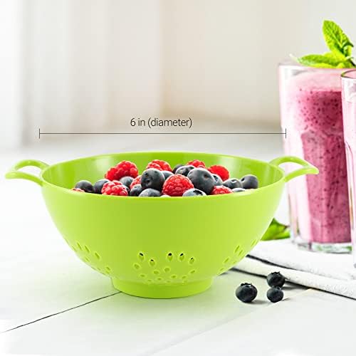6-inch Colander for Kitchen Mastery Precision Design and Convenience
