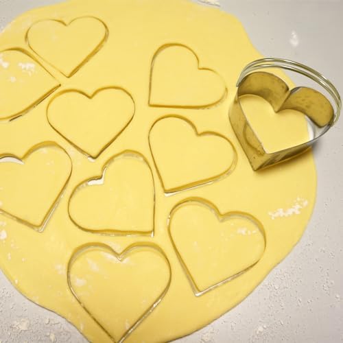 5-in-1 Stainless Steel Biscuit Cutters 45-9cm