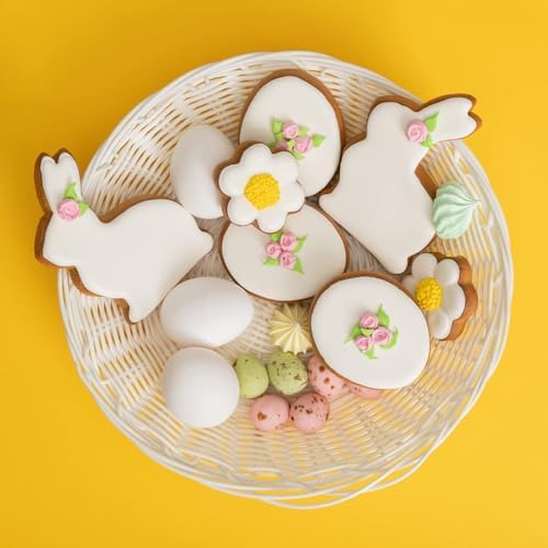 Fostudork Easter Cookie Cutters Set 5 Pcs